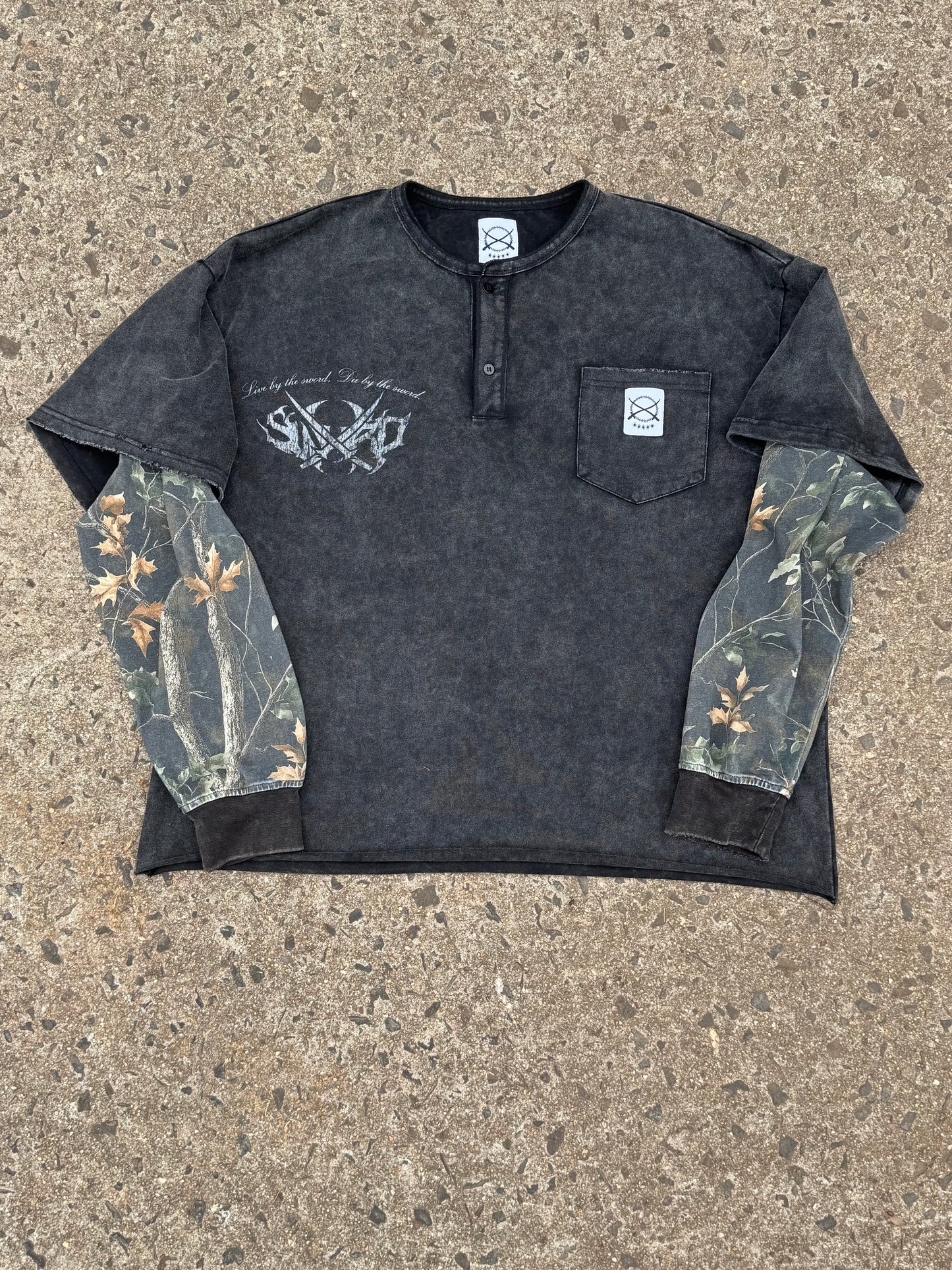 WOODS DOUBLE LAYER TEE