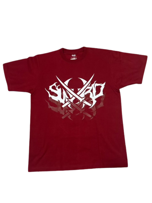 Double Logo Tee (RED)