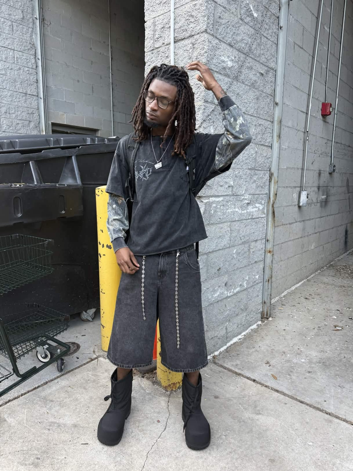 "Woods" Double Layer Tee