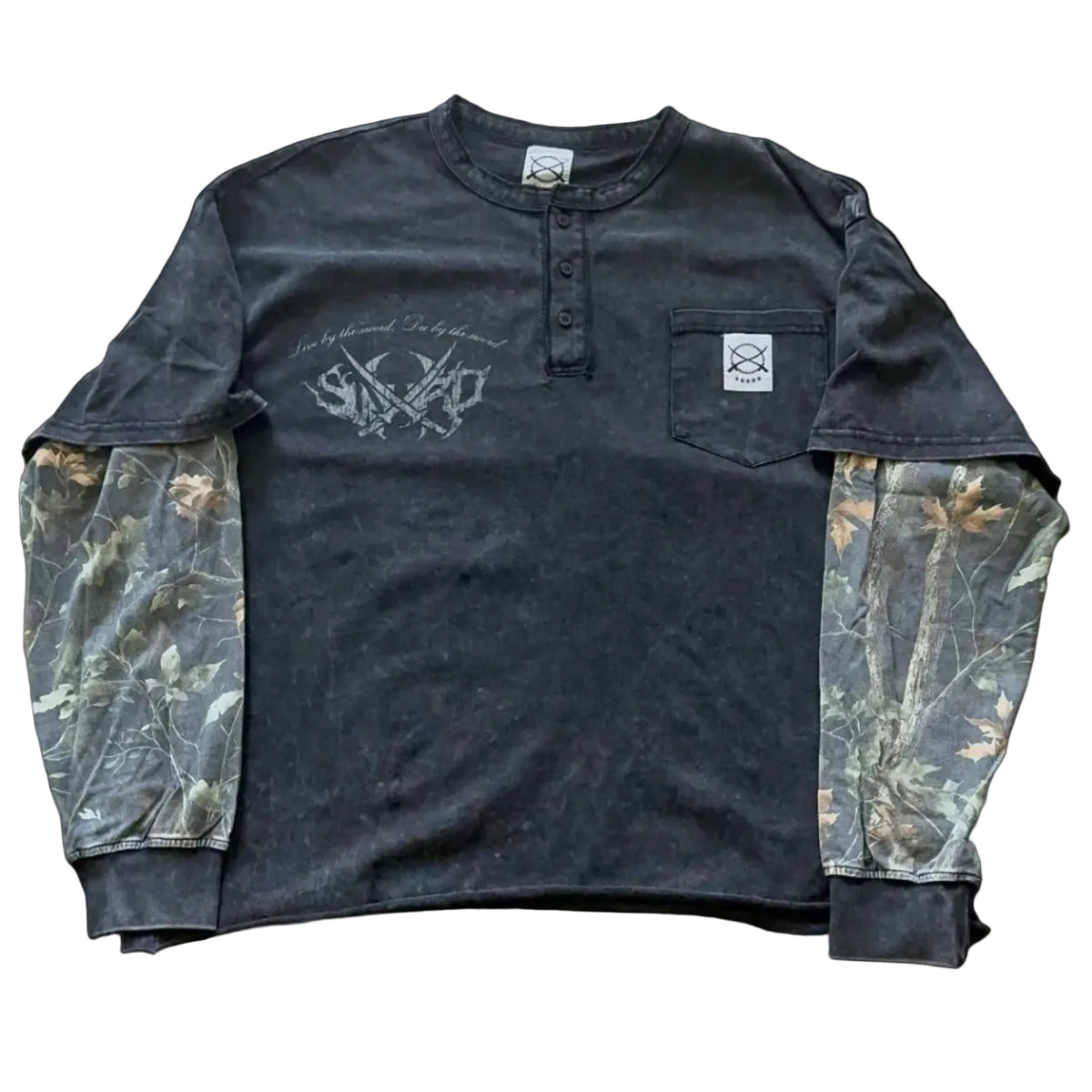 "Woods" Double Layer Tee