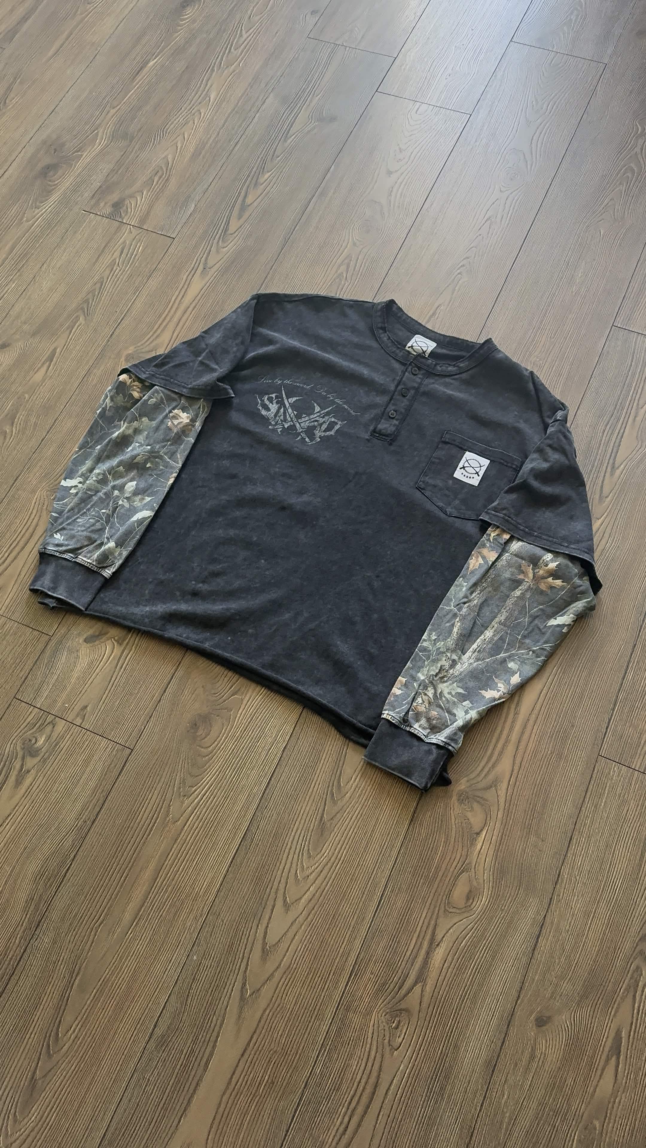 "Woods" Double Layer Tee